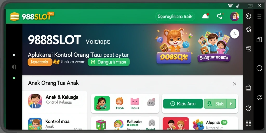 Antarmuka 988SLOT yang intuitif dan mudah digunakan.