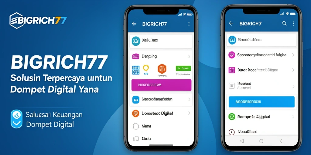Antarmuka pengguna BIGRICH77 yang intuitif dan modern.