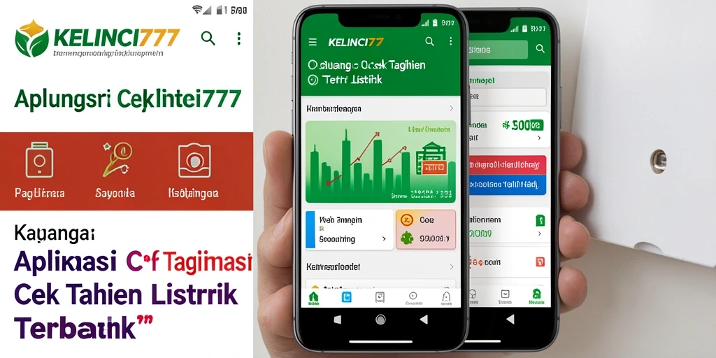 Antarmuka KELINCI777 menampilkan cek tagihan listrik secara jelas.