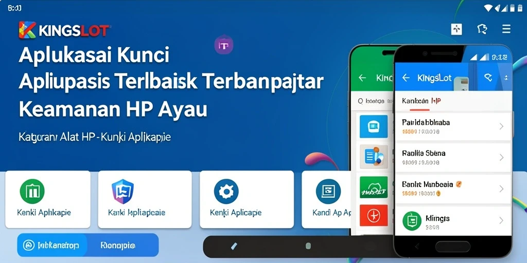 Screenshot tampilan antarmuka KINGSLOT yang ramah pengguna.