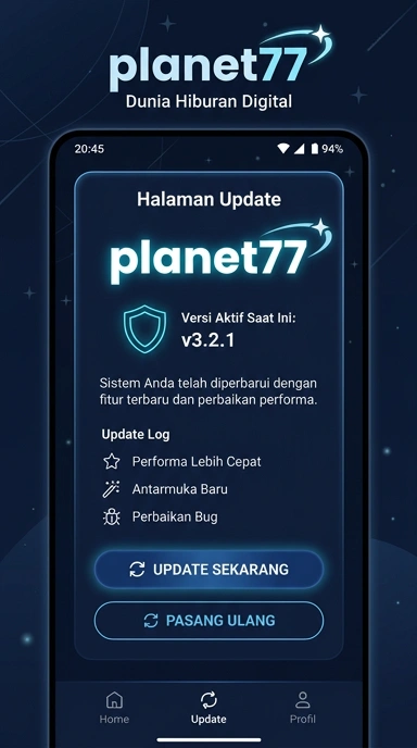 Riwayat Versi planet77 untuk Pengguna Android
